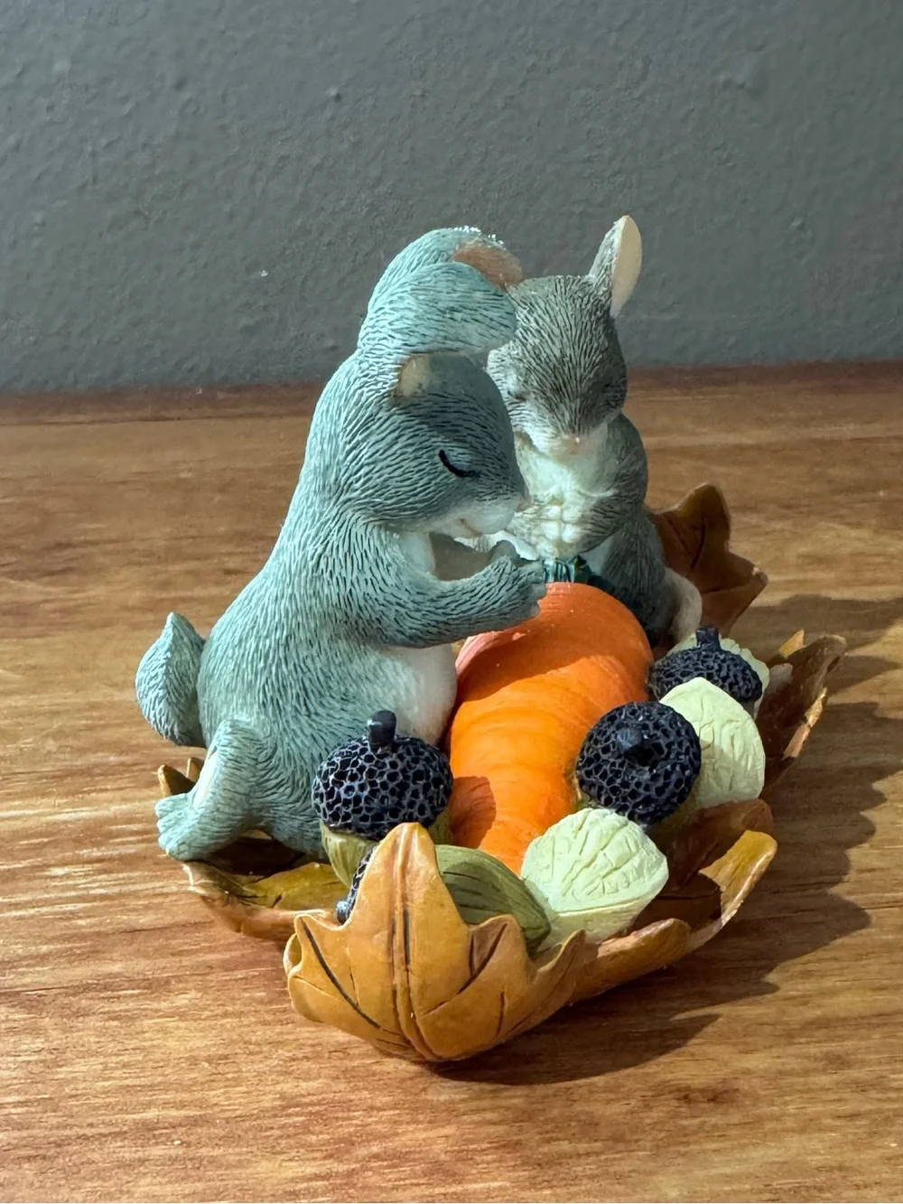Charming Tails “Giving Thanks” Fall Autumn Holiday Figurine Keepsake